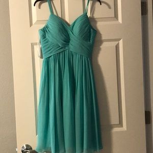 Azazie size 4 “spa” colored bridesmaid dress